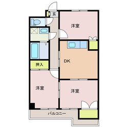 グレースハイツ保免の物件間取画像